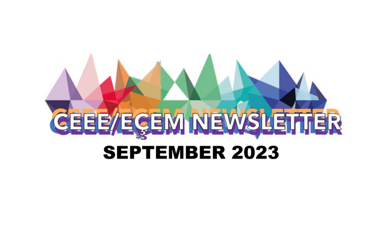  CEEE/EÇEM September newsletter has been published!